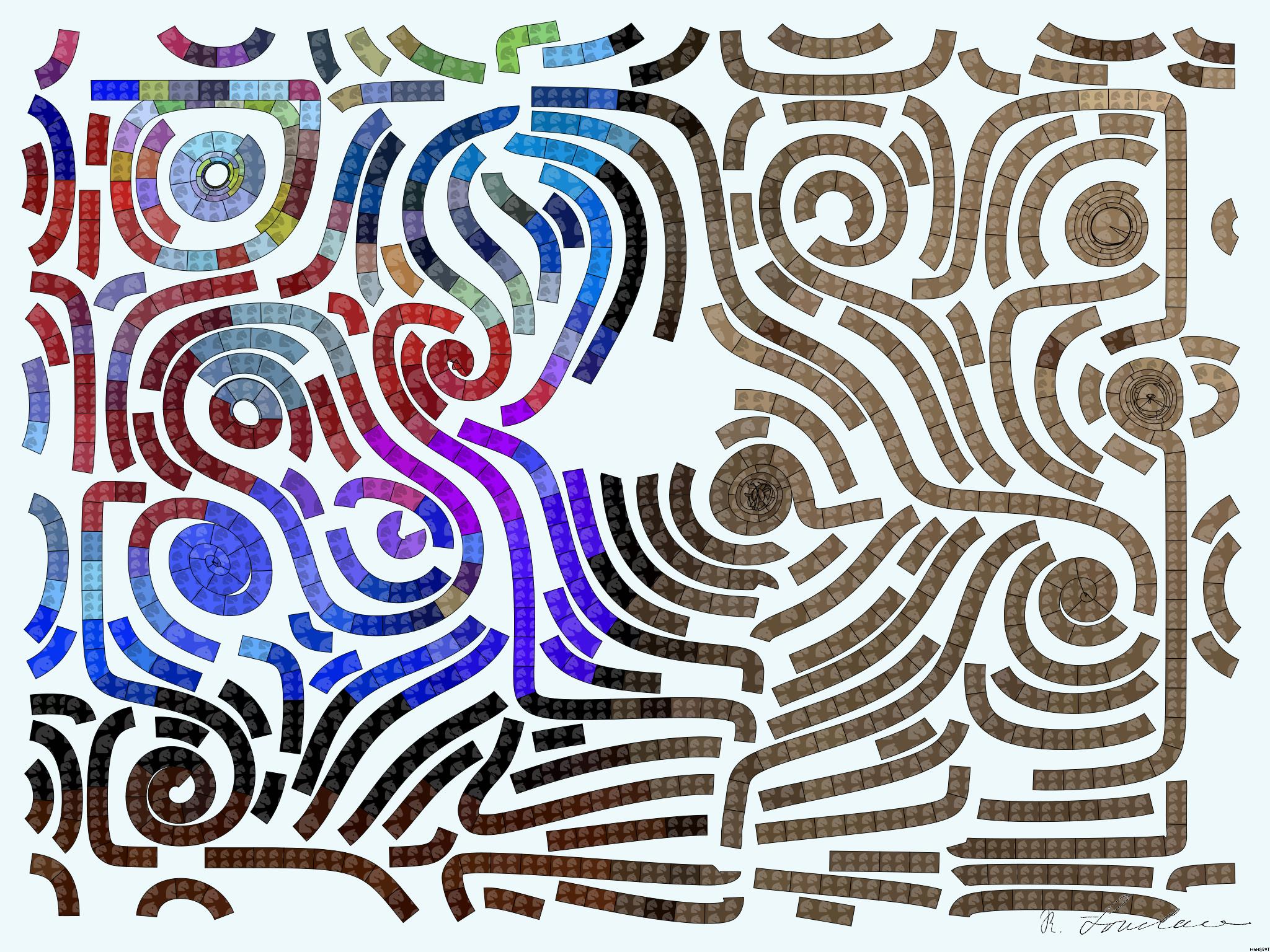 Drawn by bot Yo9UL9t6LFFB4EiHyyNTPm; art-flowy; artwork for redditgetsdrawnbybot AI Art