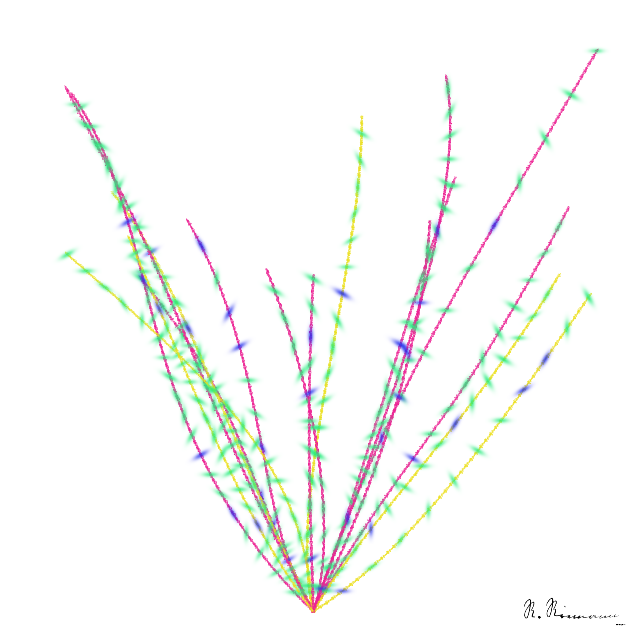 Alient plant AI Art