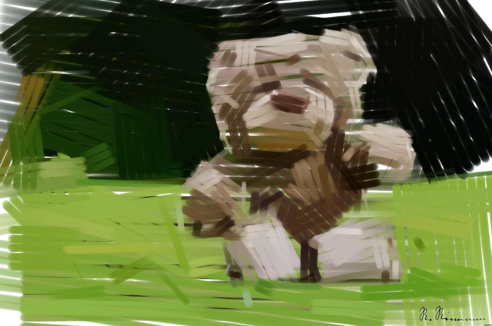 from CC0 photo AI Art