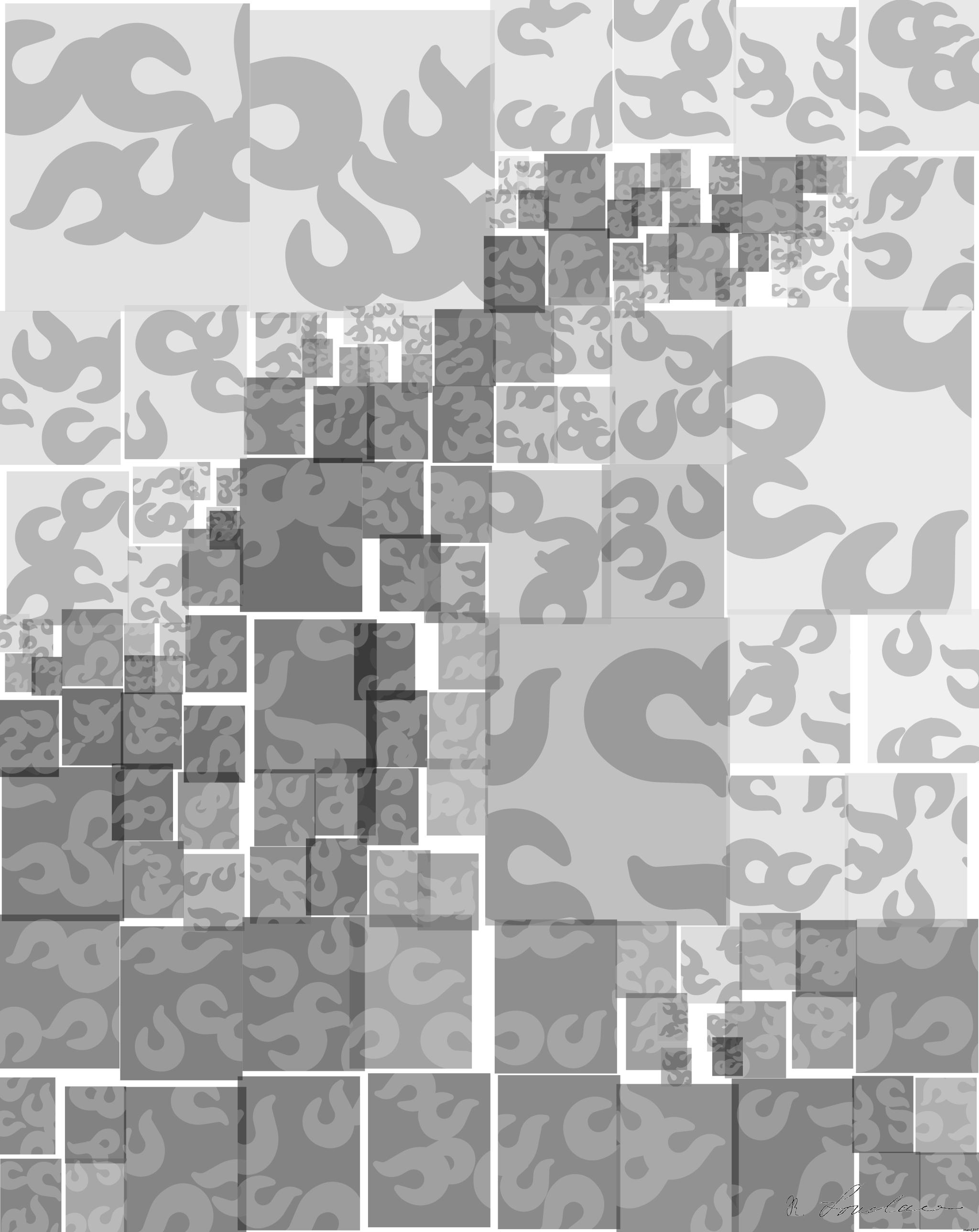 Drawn by bot R28c5R3uDa5zffmLsGtaMa; art-quadrangle; black and white penguins on rock AI Art