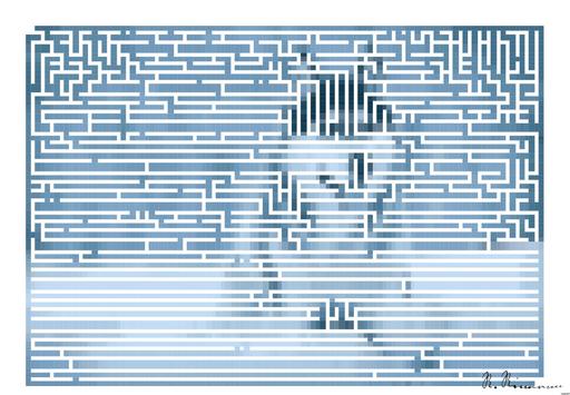 Drawn by bot PBNtkUQkopdViwFwopMHCz; art-amaze; Alaskan Malamute walking on snow field AI art