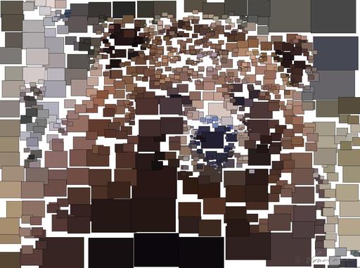 Drawn by bot hTTfbP5B7s4WgBsLKRCZJJ; art-quadrangle; shallow focus photo of brown grizzly bear AI art