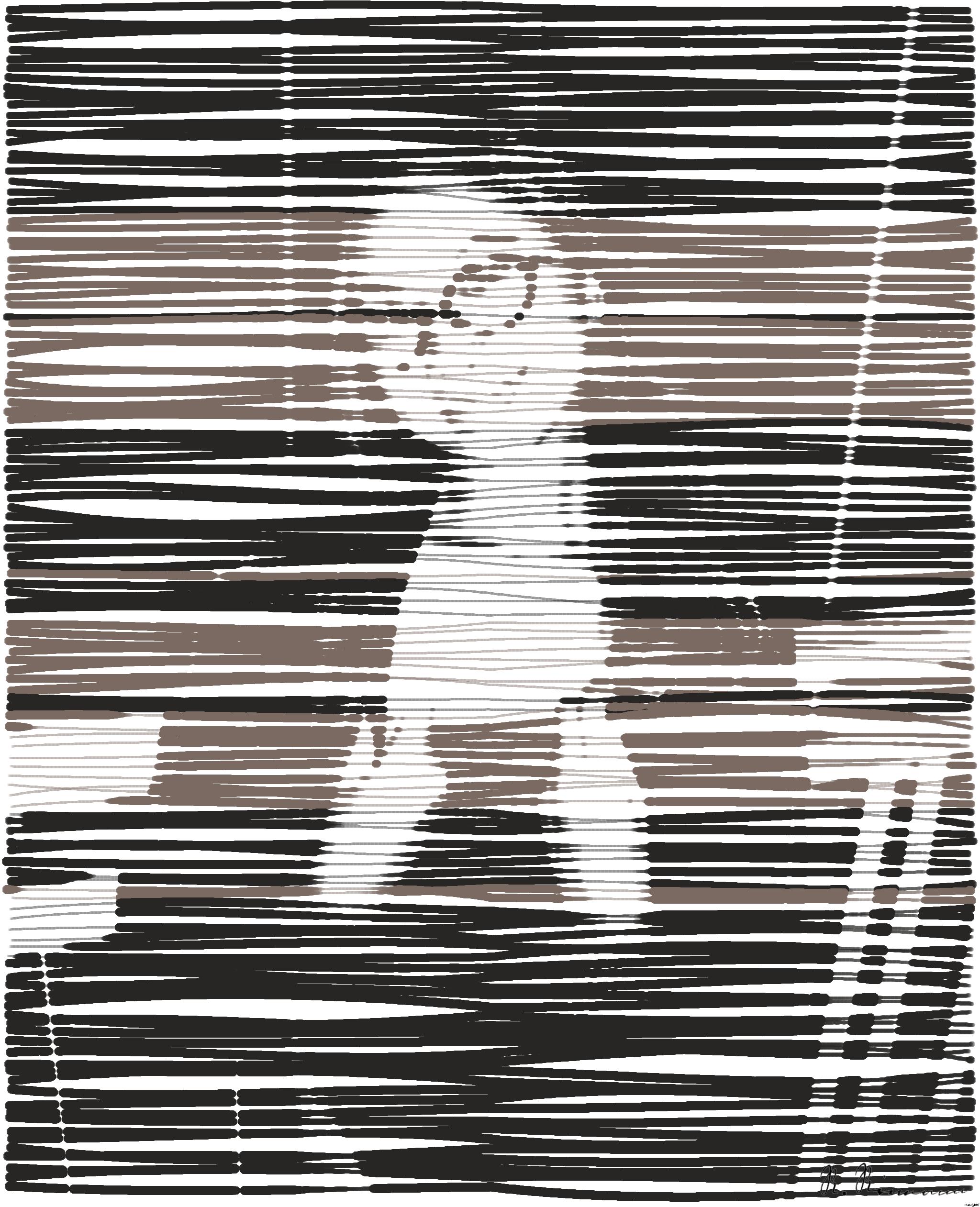 Drawn by bot 4rNHw2w732TCcPVTPi46Dk; art-linewidth; artwork for redditgetsdrawnbybot AI Art