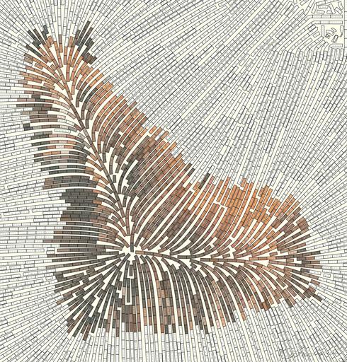 Drawn by bot GLkJYWzFdyb4V83Za8Zcid; art-flowy; brown horse on brown grass field during daytime AI art