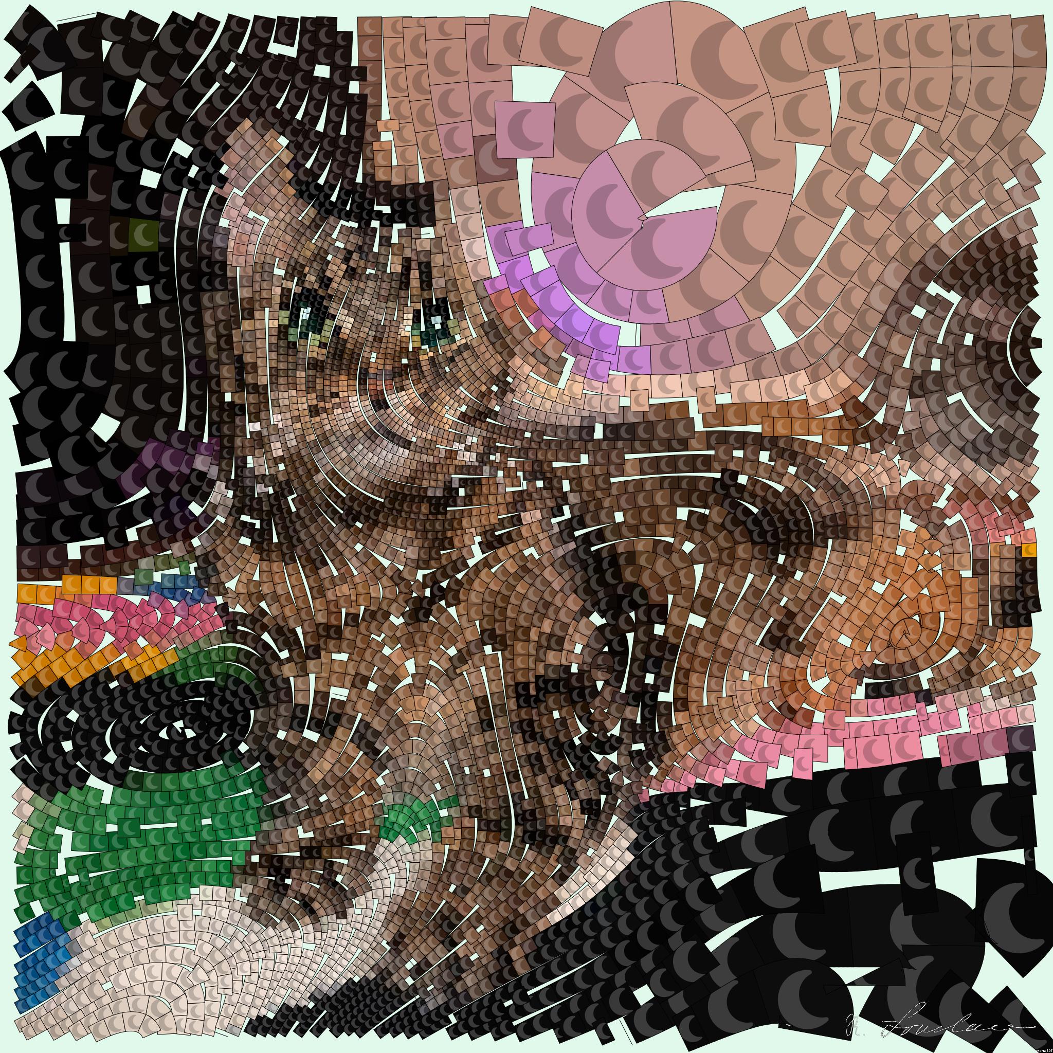 Drawn by bot CNSJgFoAC3ohcRQVCqdsQc; art-flowy; artwork for redditgetsdrawnbybot AI Art