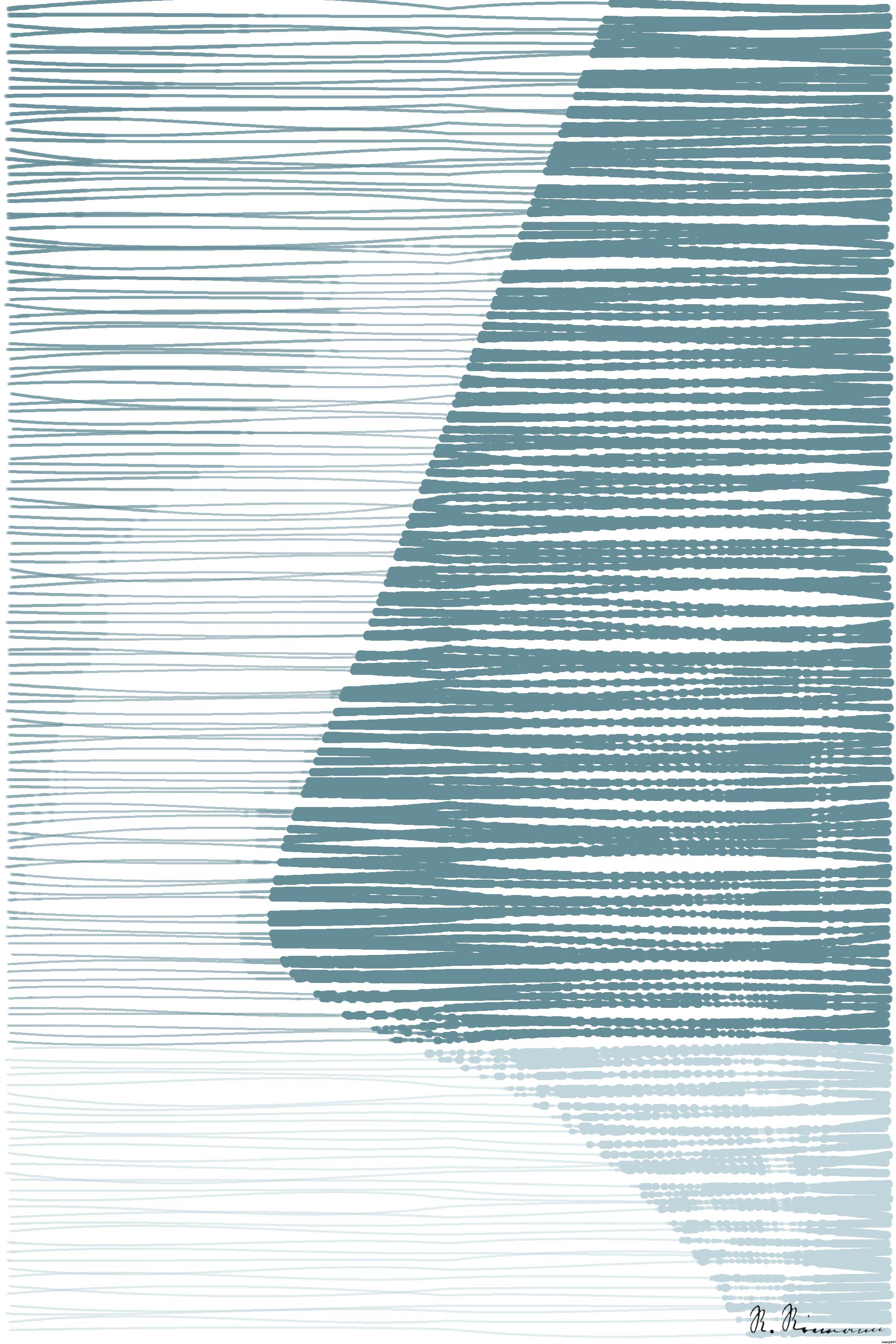 Drawn by bot 63ZFwEQQnsqmBTjEnvBxTq; art-linewidth; Striking modern architecture of Museo Soumaya with unique curved honeycomb design. AI Art