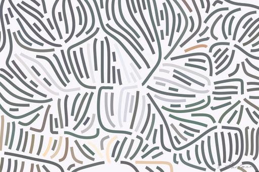 Drawn by bot ZedEHsWqv73x98xKT7ue7r; art-flowy; A majestic white horse gallops gracefully through a lush green landscape. AI art