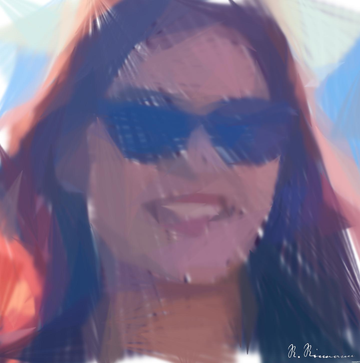 Drawn by bot QyATuYFDNDUWm8QvfzCwc8; art-primitive-paintbrush-ii; artwork for redditgetsdrawnbybot AI Art