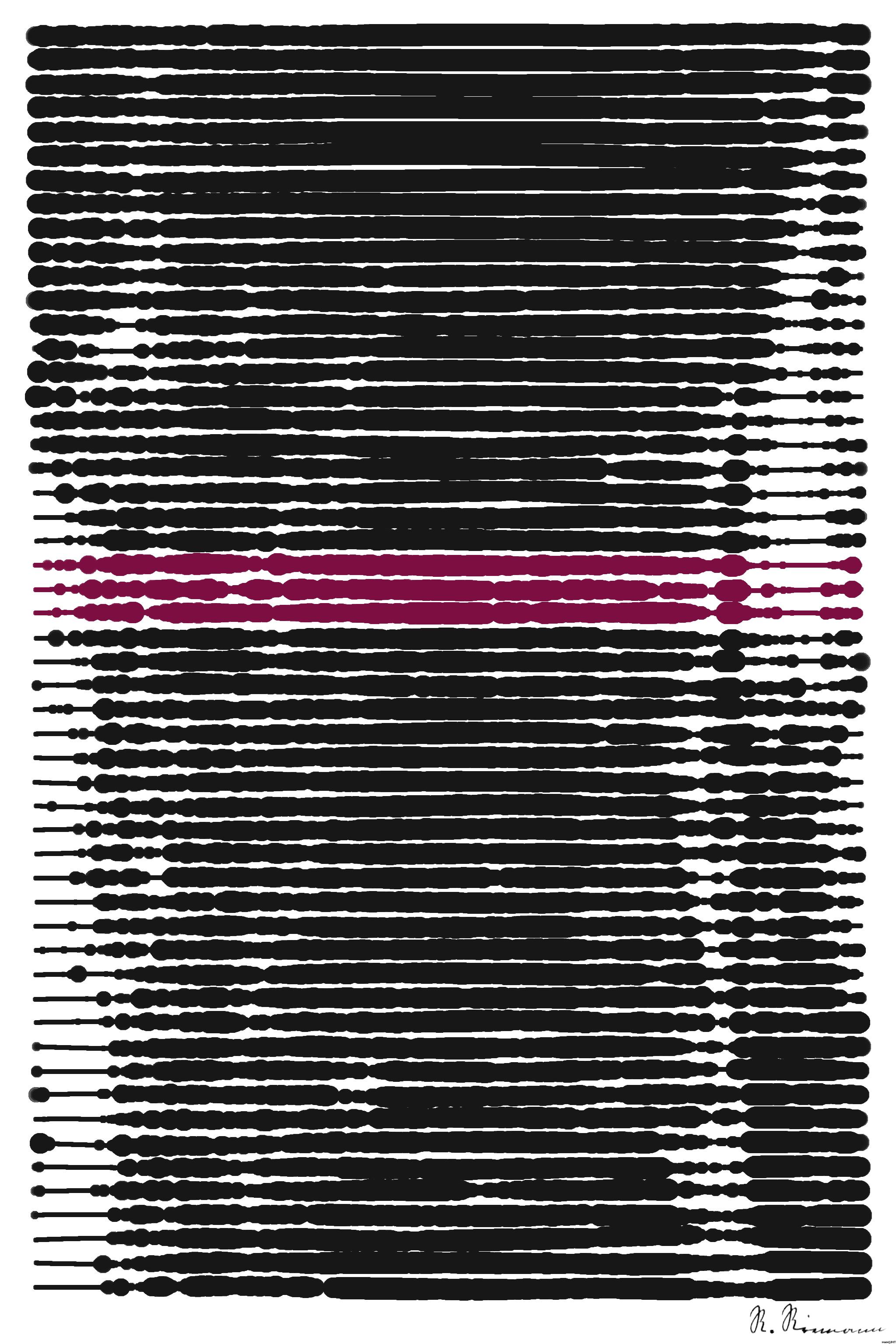 Drawn by bot SRx8N3HAeBFDZqAwNmJKcw; art-linewidth; A captivating abstract texture with rich gradient colors from orange to purple. AI Art