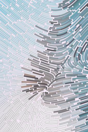 Drawn by bot DTTQHNoWFovySVCwHqaAY9; art-flowy; Striking modern architecture of Museo Soumaya with unique curved honeycomb design. AI art