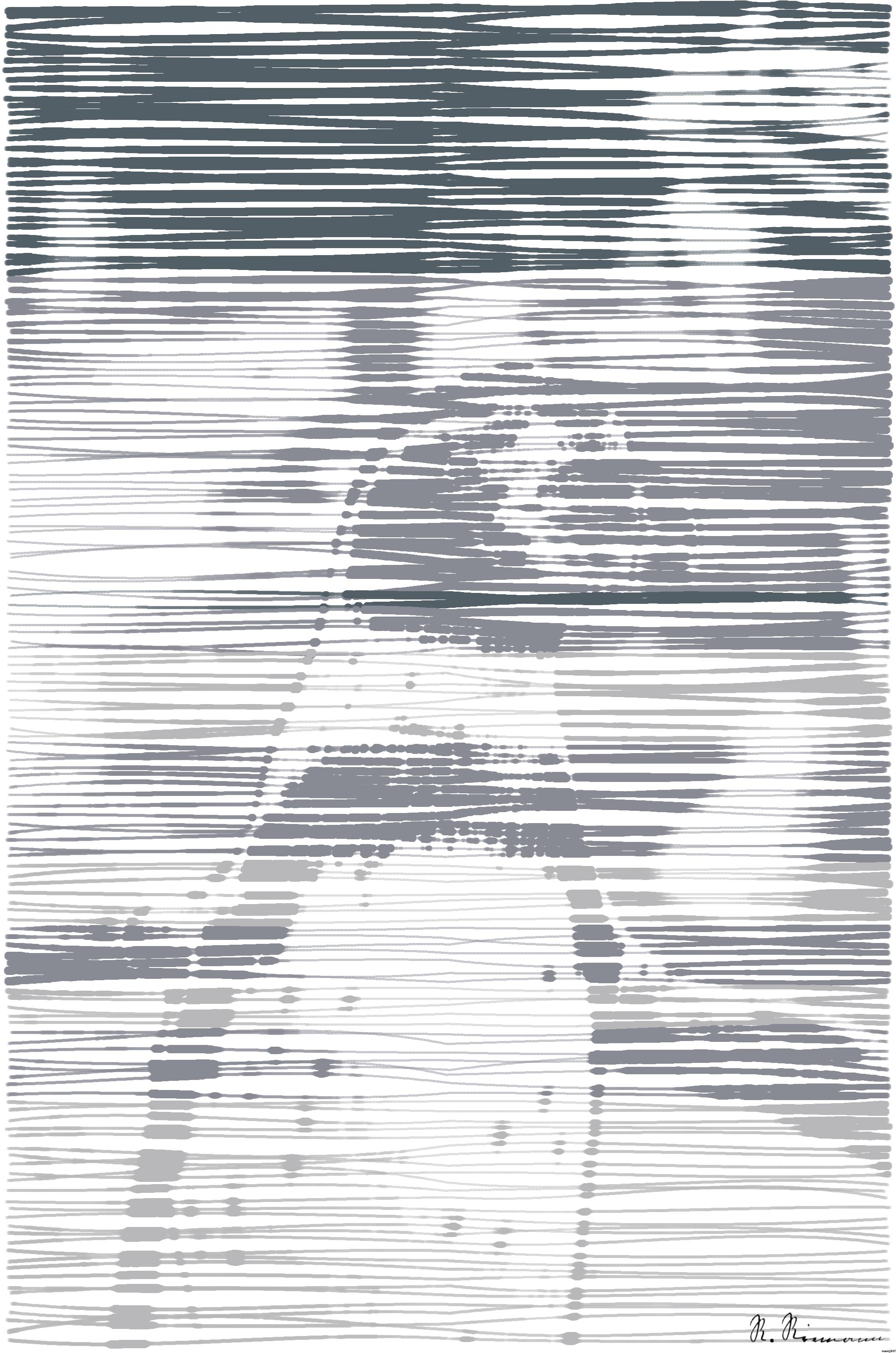 Drawn by bot ndcQYBYxwDuGQtzJBFRDvc; art-linewidth; Close-up of a Humboldt penguin standing outdoors with blurred people in the background. AI Art