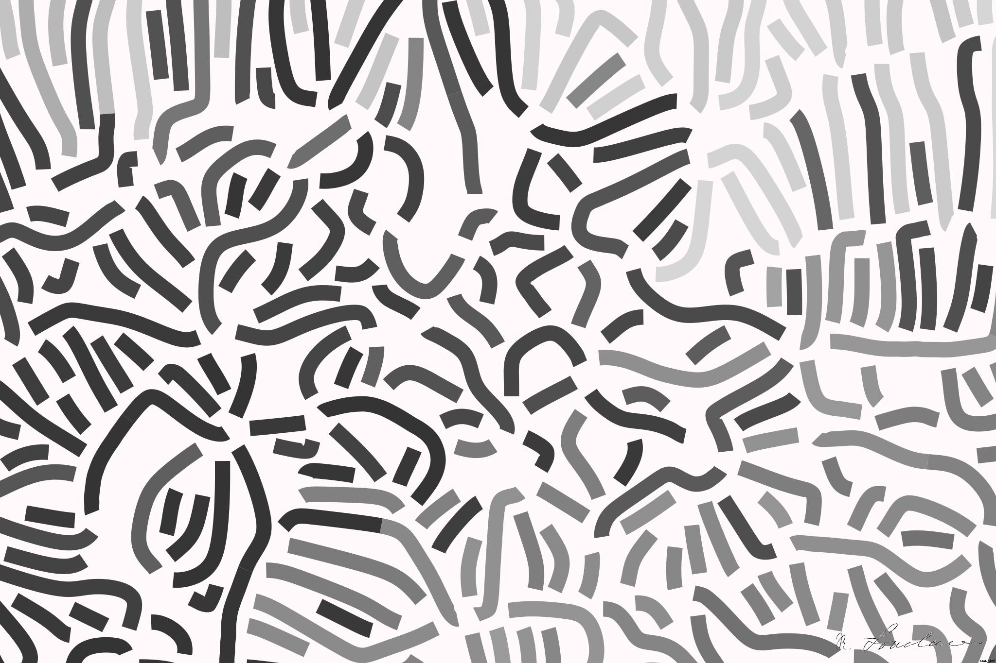 Drawn by bot UeB7TWeTRqKj25q6f3KnmF; art-flowy; two horses standing next to each other in a field AI Art