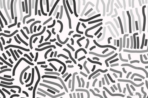 Drawn by bot UeB7TWeTRqKj25q6f3KnmF; art-flowy; two horses standing next to each other in a field AI art