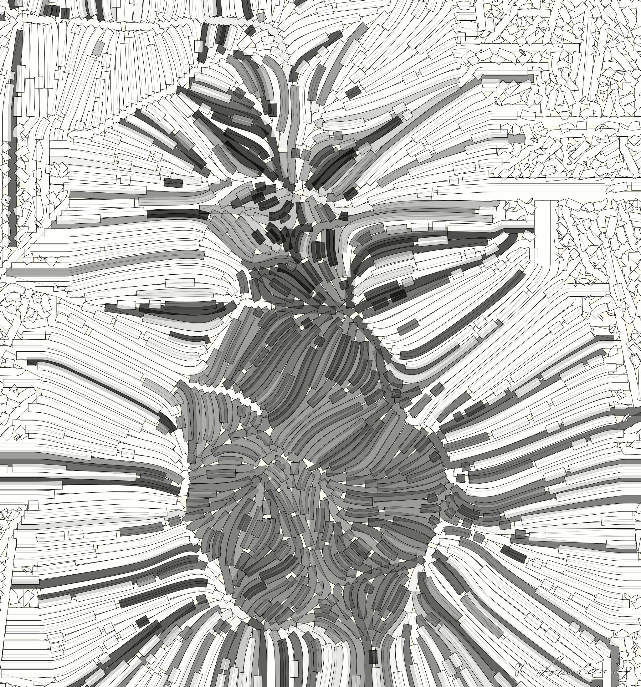 Drawn by bot BjMzaDXoW6kWtoJN4E8EoZ; art-flowy; artwork for redditgetsdrawnbybot AI Art