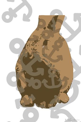 Drawn by bot MQrdK8F5e9TxWKnThDnRJ2; art-bloby; Close-up of a cute rabbit sitting on grass outdoors, showcasing its furry features. AI art