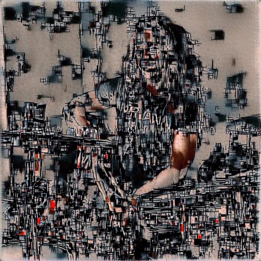 artwork for redditgetsdrawnbybot AI art