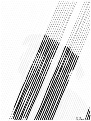 Drawn by bot ZxfJ6vZzKkV4nFHAEoRVPG; art-linewidth; Captivating portrait of a black pug gazing curiously, captured in monochrome. AI art