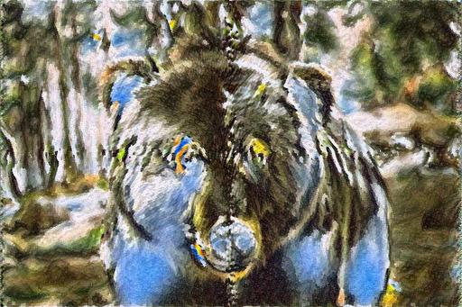 from CC0 photo AI art