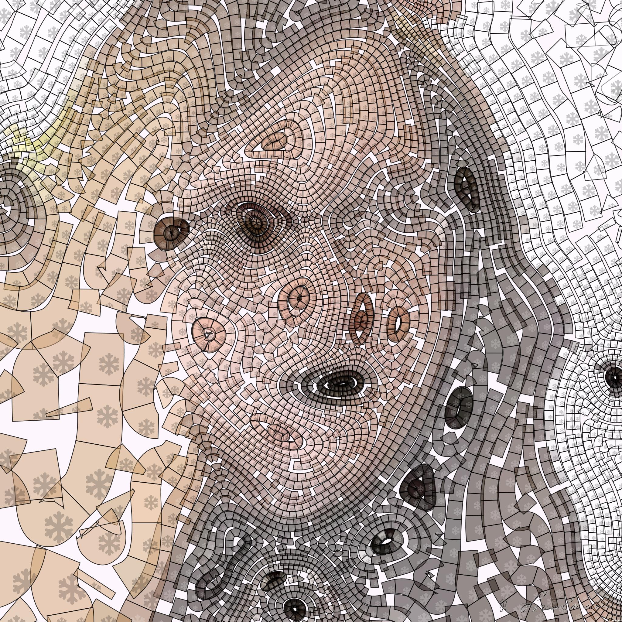 Drawn by bot KnPaCrLcfUJrUsebf5cGXm; art-flowy; artwork for redditgetsdrawnbybot AI Art