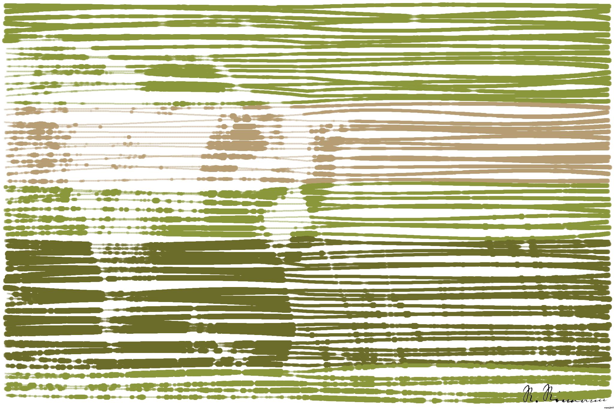 Drawn by bot 8tvGGGKezALZYY6fpTyPEo; art-linewidth; A majestic grizzly bear standing near a pond in its natural habitat, full of life. AI Art