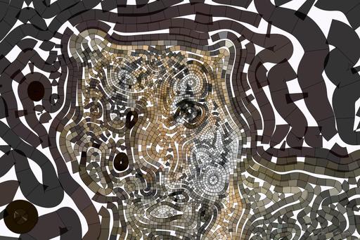 Drawn by bot L3XAmJjem8JPb59XCcEBxF; art-flowy; tiger with black background AI art