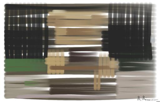 Drawn by bot mxLhf5gyczsVzbgxbUUo6i; art-primitive-paintbrush-ii; None AI art