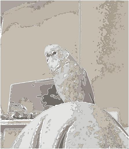 Drawn by bot Pe3hRpKEVoYiSAcBeKPLnE; art-bloby; artwork for redditgetsdrawnbybot AI art