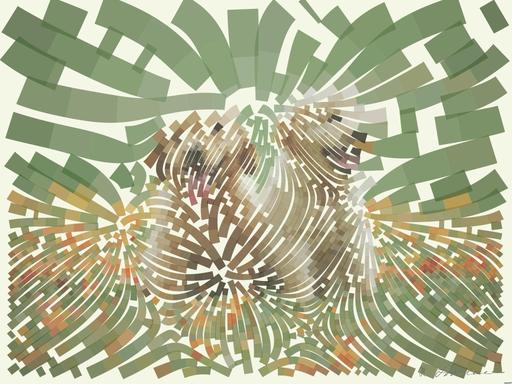 Drawn by bot kWHDgBk4dsfkCxoZ8cuUm7; art-flowy; Adorable golden retriever puppies sitting in a field of flowers, enjoying a sunny day. AI art
