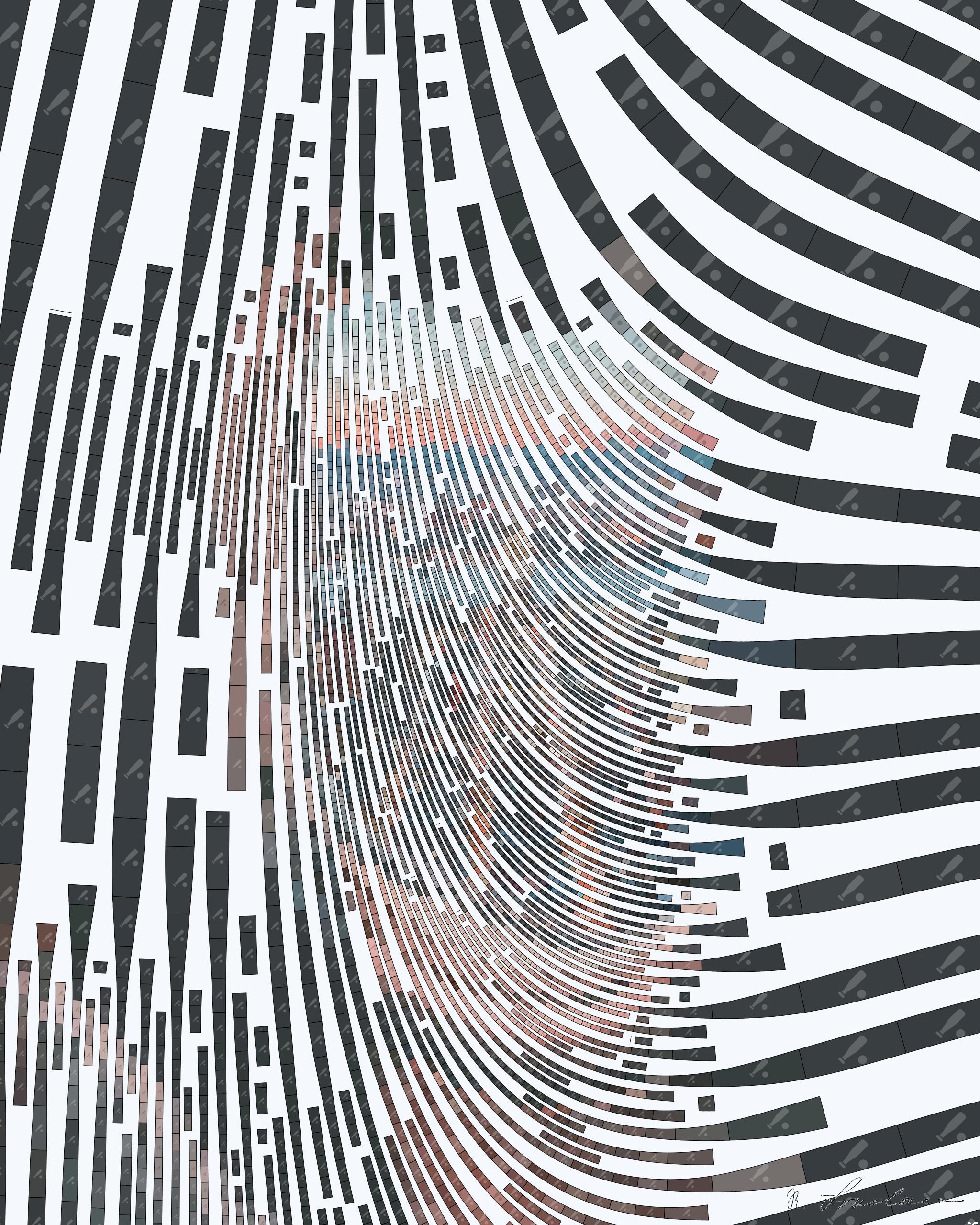 Drawn by bot F3JicgzxGzCrsGJGF4TYeY; art-flowy; plane window photo of Empire State Building AI Art