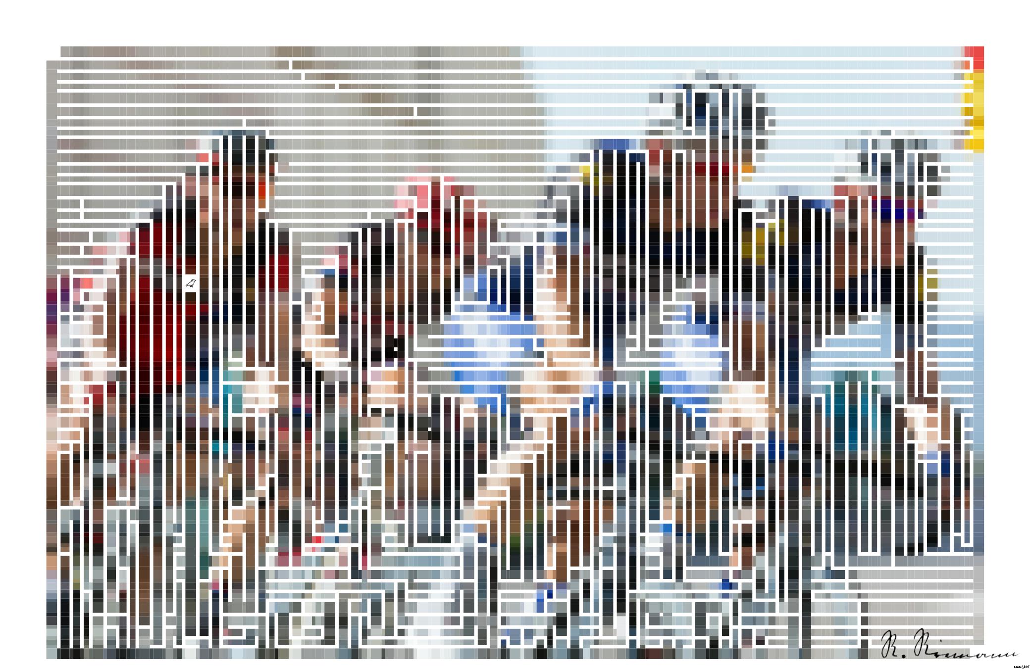 Drawn by bot YZKmwfJQDMcPagjQKCPkAn; art-amaze; Competitive cyclists in a high-speed race, showcasing athleticism and teamwork. AI Art