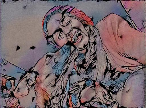 artwork for redditgetsdrawnbybot AI art