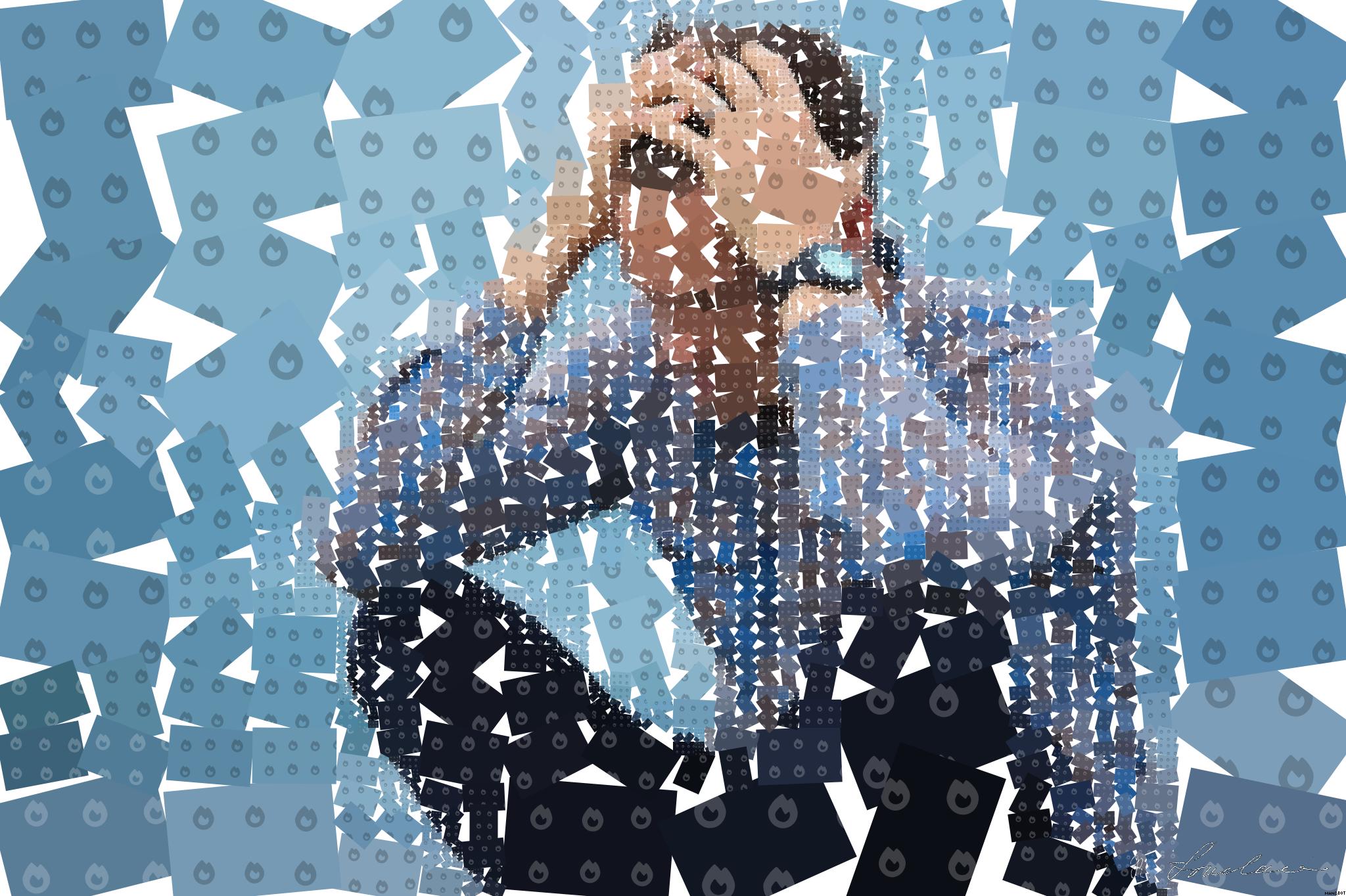 Drawn by bot dXDqmEn6urprb4rQMjd3if; art-quadrangle; A man in a plaid shirt sits by the water looking distressed, symbolizing stress. AI Art