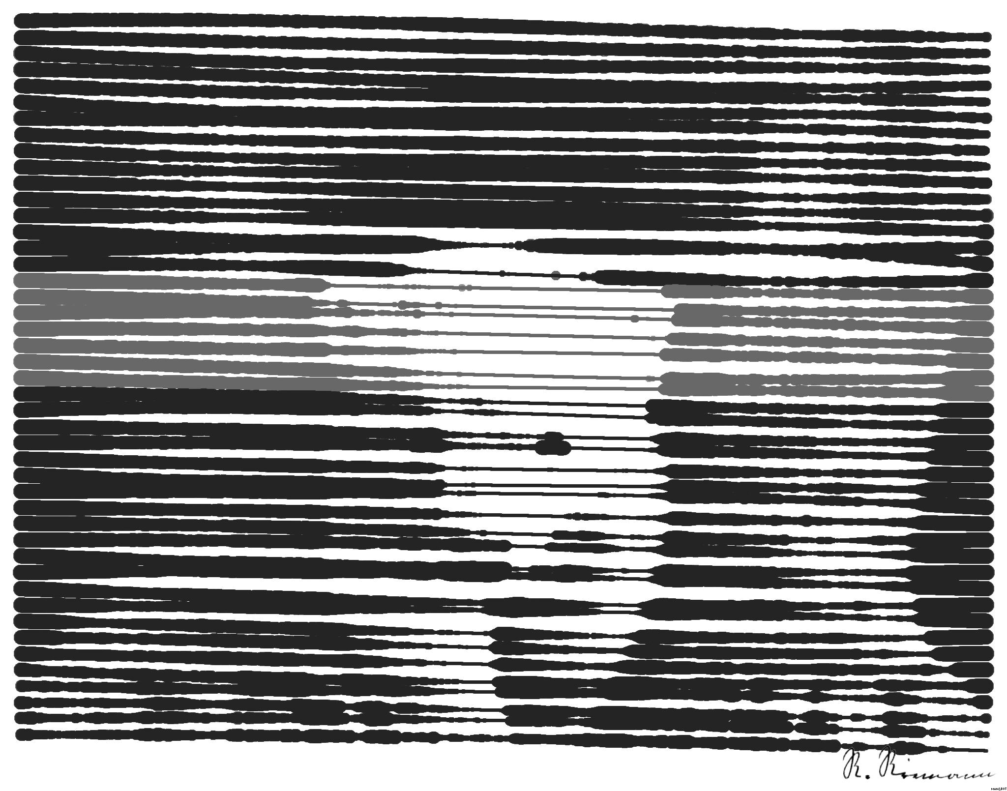 Drawn by bot iSAQx8bG8nCQ2NipBHq5ME; art-linewidth; Black and white portrait of a polar bear cub sheltered between its mother's paws. AI Art