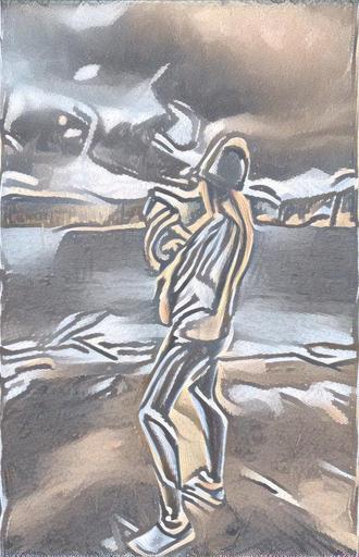 artwork for redditgetsdrawnbybot AI art