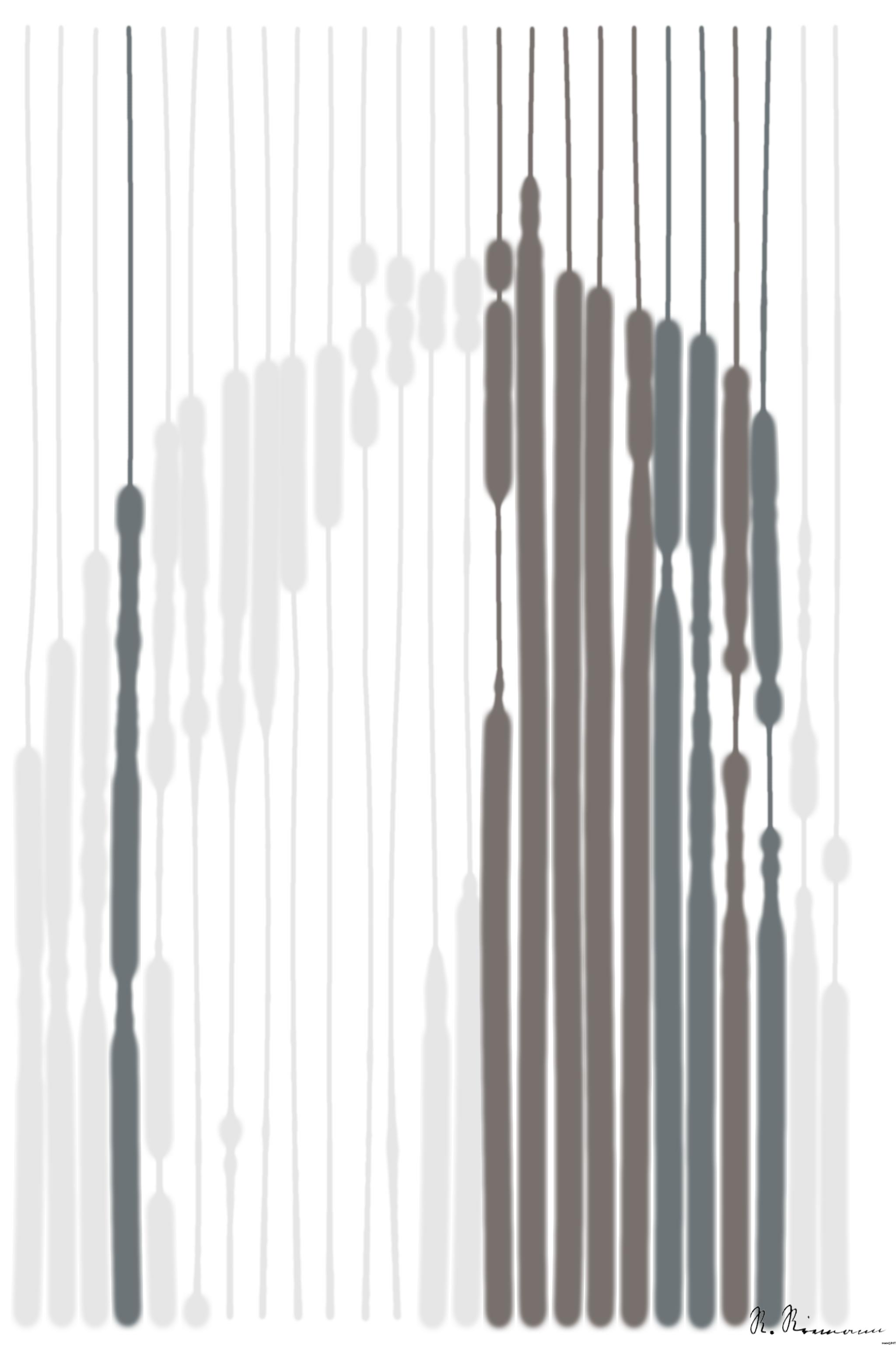 Drawn by bot QxH3MeerckujJy72ktESjP; art-linewidth; a couple of penguins standing next to each other AI Art