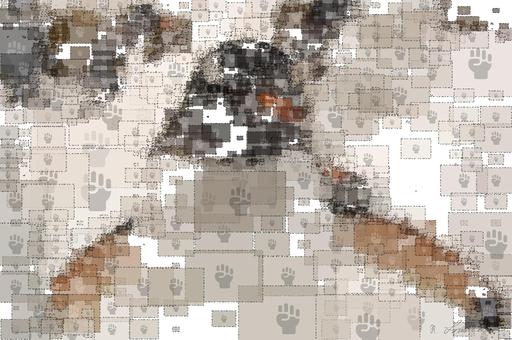 Drawn by bot 9LssPStiKMXVB5TEcm8tPE; art-quadrangle; None AI art