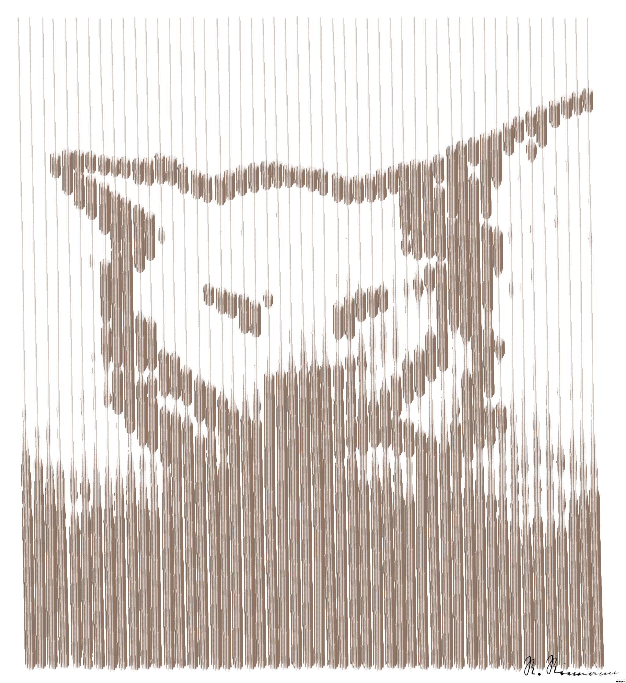 Drawn by bot j547hXBGhy6HsqP4R7YZpR; art-linewidth; artwork for redditgetsdrawnbybot AI Art