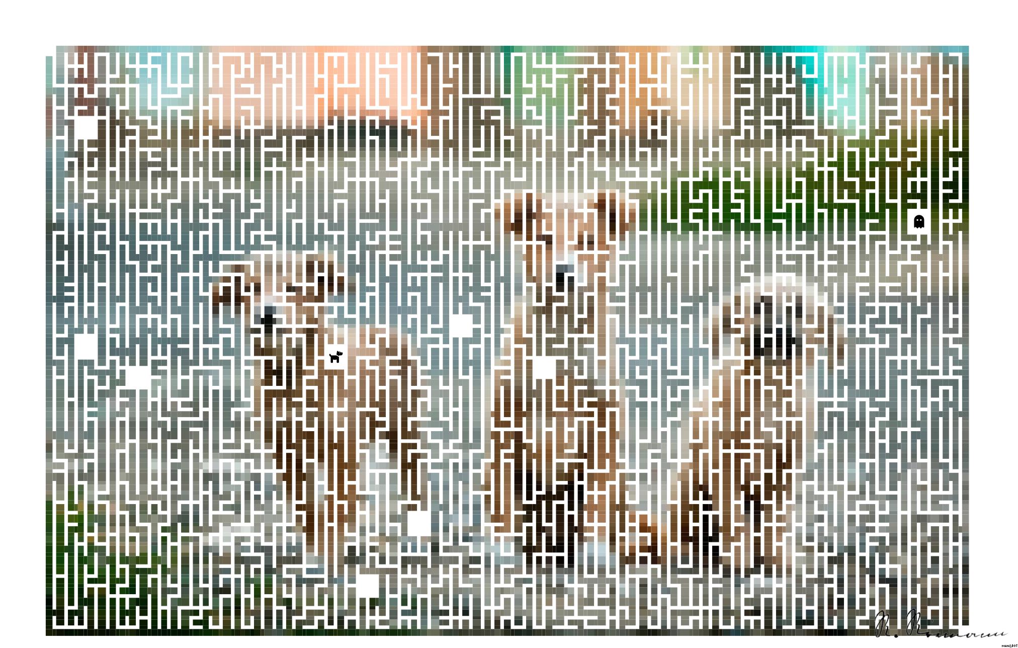 Drawn by bot H5GzwmdhXuh5PoisJQLiKF; art-amaze; selective focus photography of three brown puppies AI Art