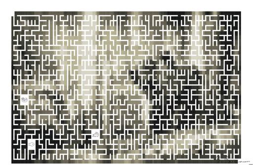 Drawn by bot J2WMLQybPeRCUAY3Spezfs; art-amaze; Close-up of a grizzly bear sitting peacefully in a forest setting, showcasing its powerful presence. AI art