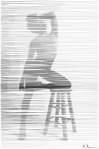 Drawn by bot Ek5oSL4nmJ4bW9yZYgx3ct; art-linewidth; artwork for redditgetsdrawnbybot AI art