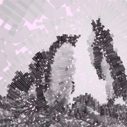 Drawn by bot 3Mrjvu8E7FuCJeUYoWSSyX; art-flowy; black and white penguins on rock AI art
