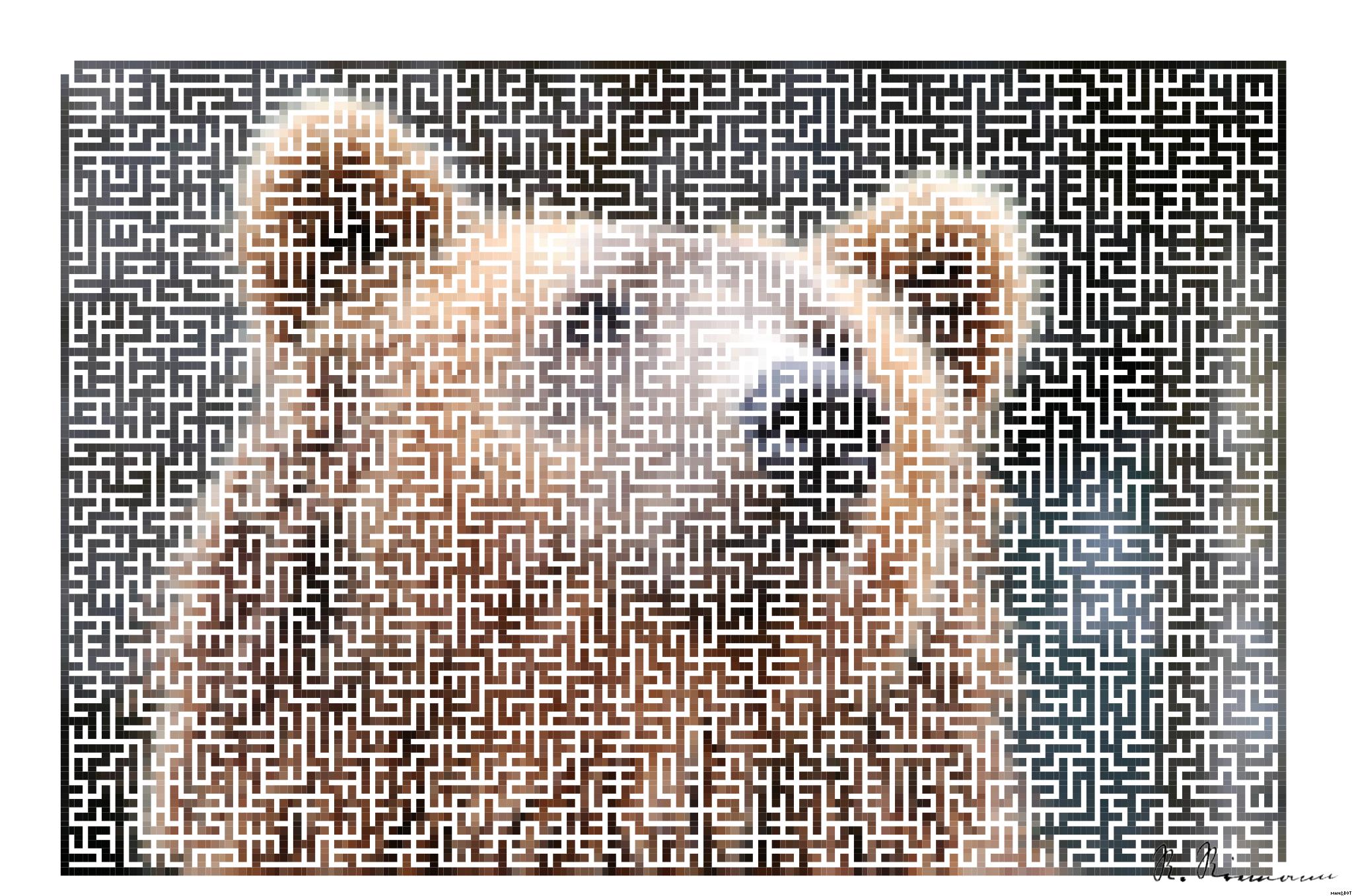 Drawn by bot HCQCqctxXWDCezyTUKbfHn; art-amaze; Detailed close-up of a brown bear's face, showcasing its expressive eyes and fur texture. AI Art