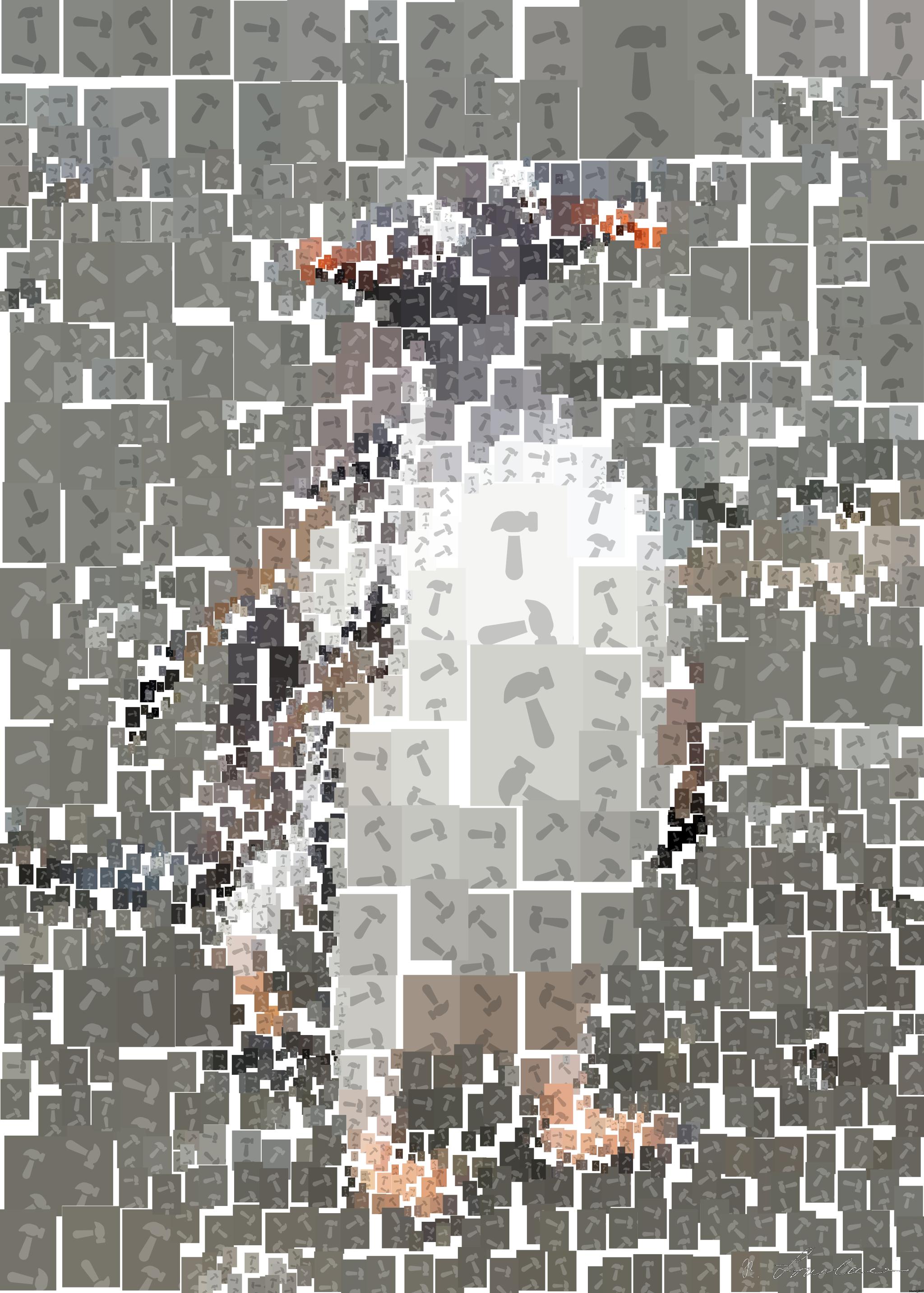 Drawn by bot dkMFqev3TRda6XbssyYbra; art-quadrangle; white and black penguin on gray sand during daytime AI Art