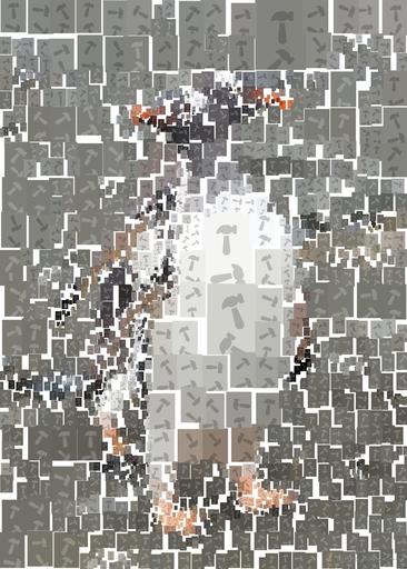 Drawn by bot dkMFqev3TRda6XbssyYbra; art-quadrangle; white and black penguin on gray sand during daytime AI art