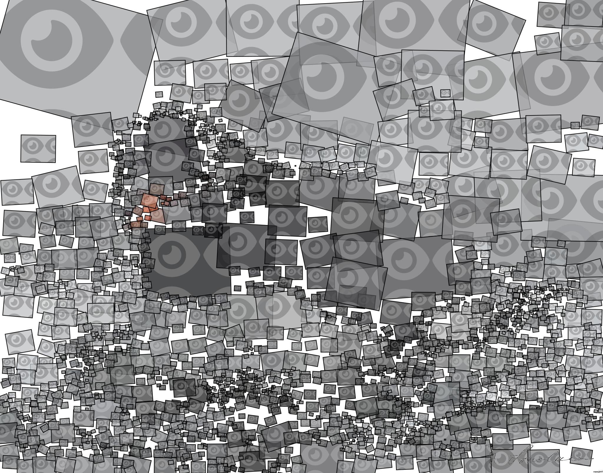 Drawn by bot j9WrDZPzPgw6PwHLe9JaUn; art-quadrangle; a small penguin swimming in the water AI Art