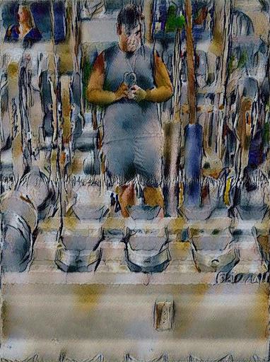 artwork for redditgetsdrawnbybot AI art