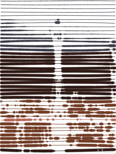 Drawn by bot gqskoqXd5uVaXw9NdFMezA; art-linewidth; Night view of the illuminated Kobe Port Tower in Japan, reflecting on the water. AI art