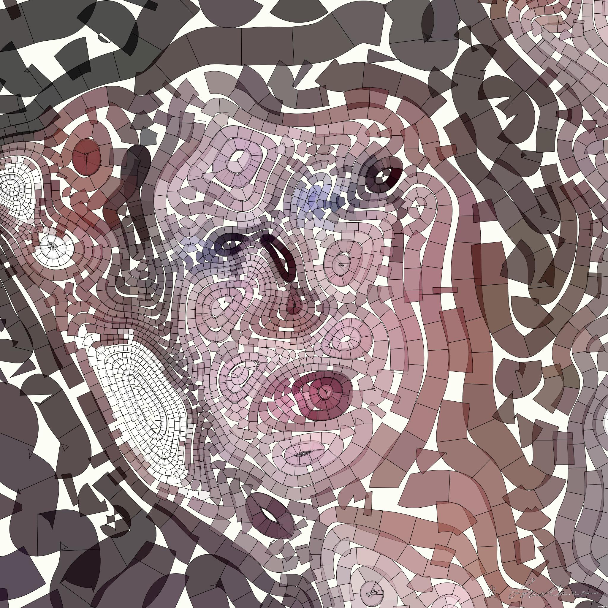 Drawn by bot NY6UJPAJU3ZqcD9qv65YYw; art-flowy; artwork for redditgetsdrawnbybot AI Art