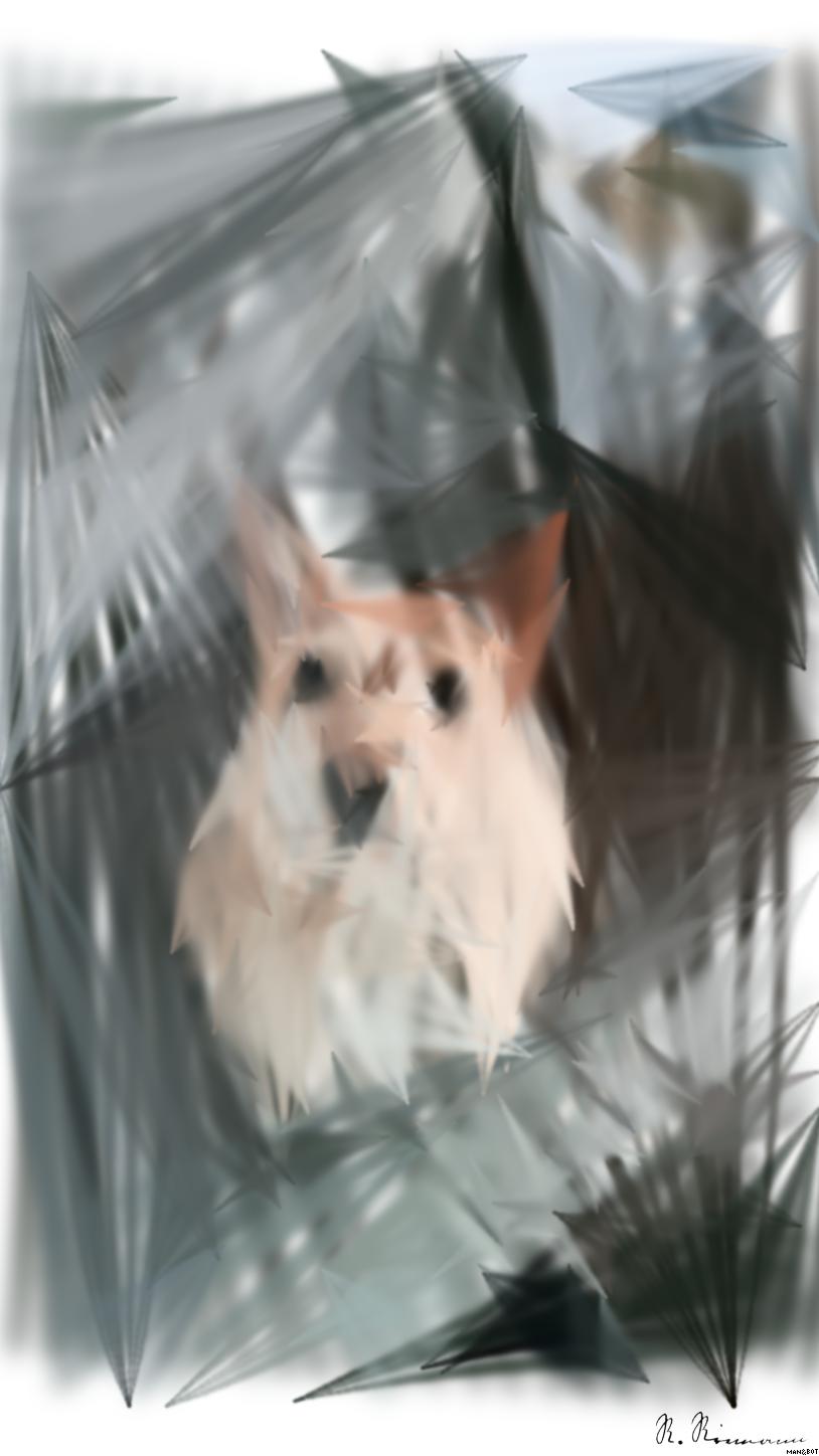 Drawn by bot ELjxW2TARktmNTkdpPDEGM; art-primitive-paintbrush-ii; artwork for redditgetsdrawnbybot AI Art