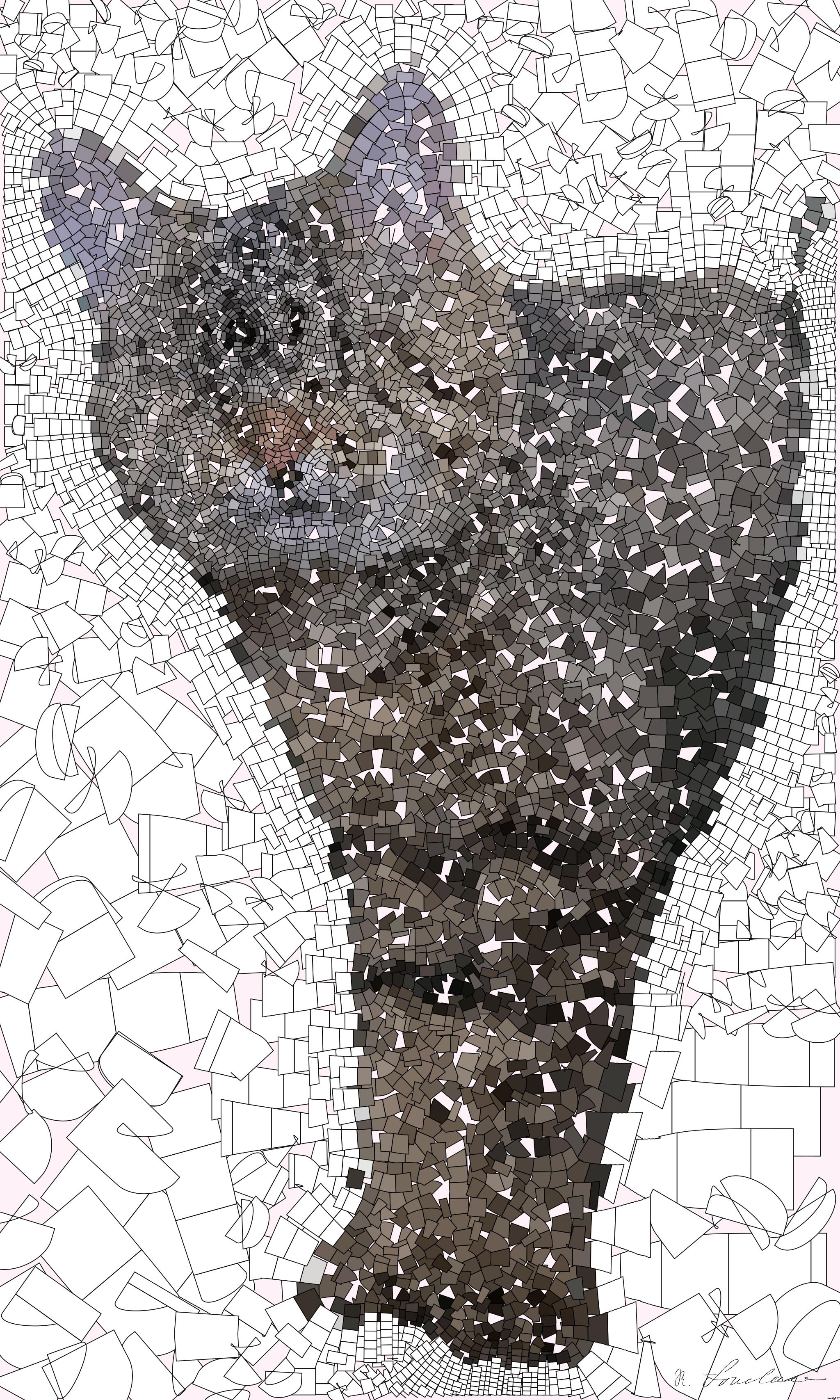 Drawn by bot XGi5HNne7iwrMEU6GhNA3B; art-flowy; artwork for redditgetsdrawnbybot AI Art